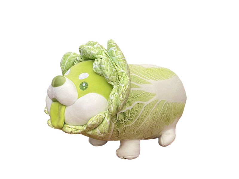 Vegetable Fairy Series Plush: Cabbage Dog 45cm (Re-run) image 1