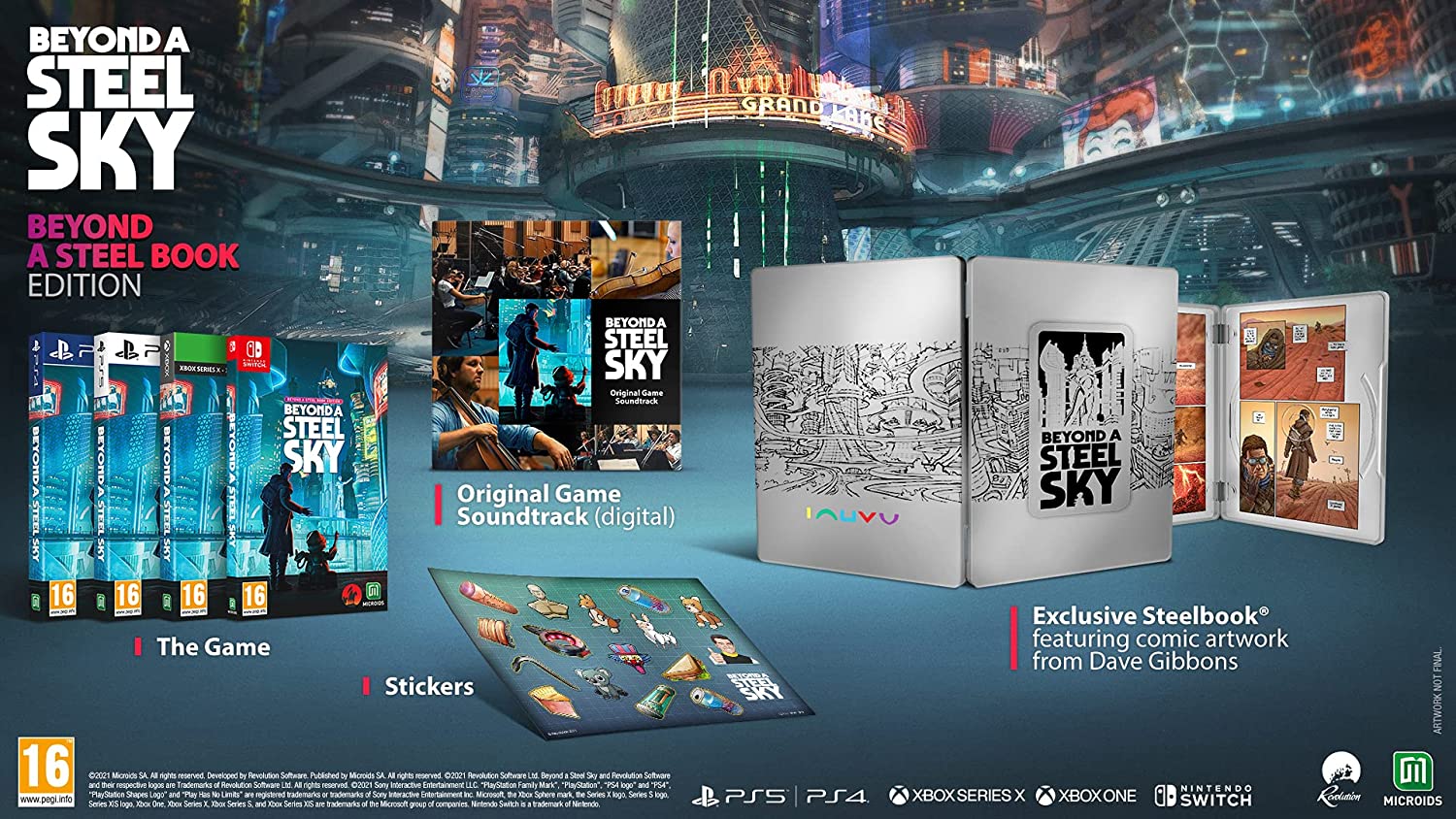 Beyond a Steel Sky [Steelbook Edition] — Import Game Deal