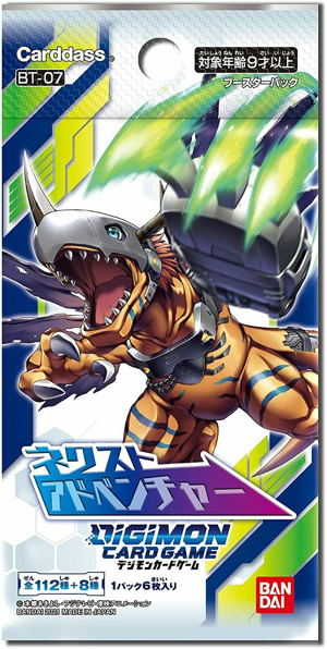 Digimon Card Game Booster Next Adventure BT-07 (24 packs)