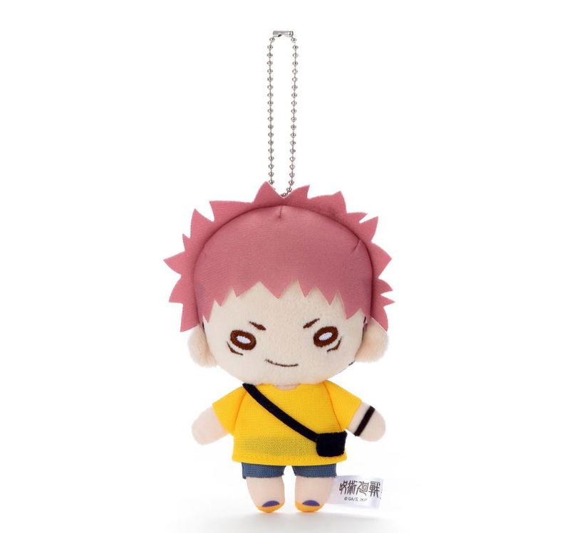 Nitotan Jujutsu Kaisen Ending Casual Wear Plush With Ball Chain Itadori Yuji image 1