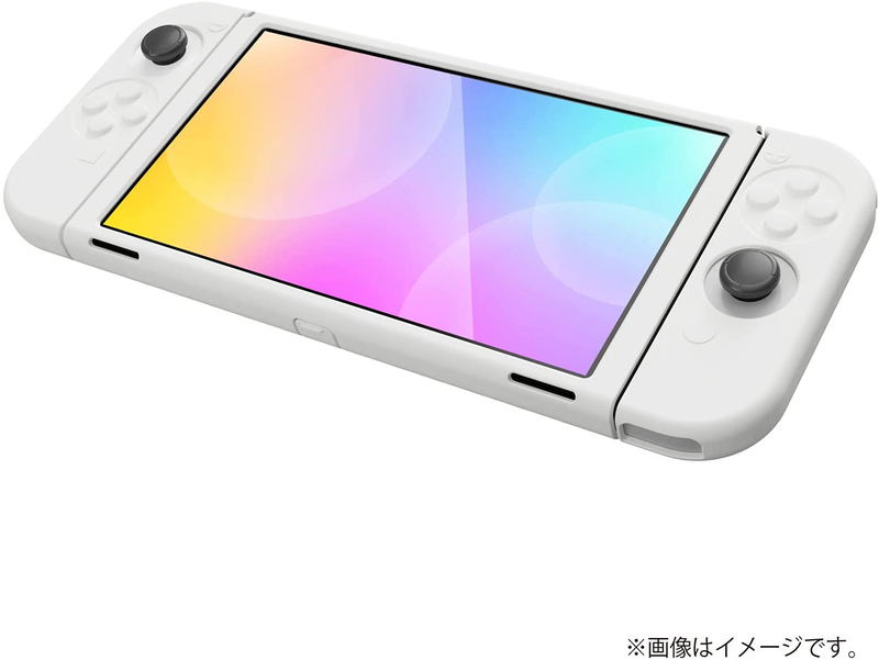 Silicon Protector for Nintendo Switch OLED Model (White) image 2