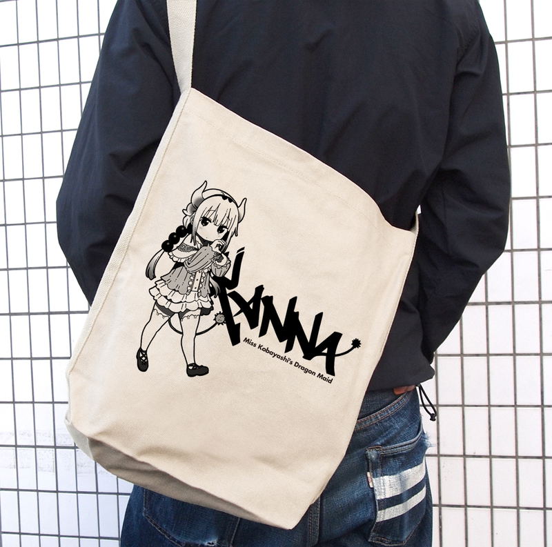 Miss Kobayashi's Dragon Maid S - Kanna Shoulder Tote Bag Natural image 2