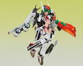 ACKS V.F.G. Macross Frontier Plastic Model Kit: VF-25F Messiah Ranka Lee thumbnail 2