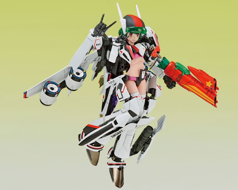 ACKS V.F.G. Macross Frontier Plastic Model Kit: VF-25F Messiah Ranka Lee image 2