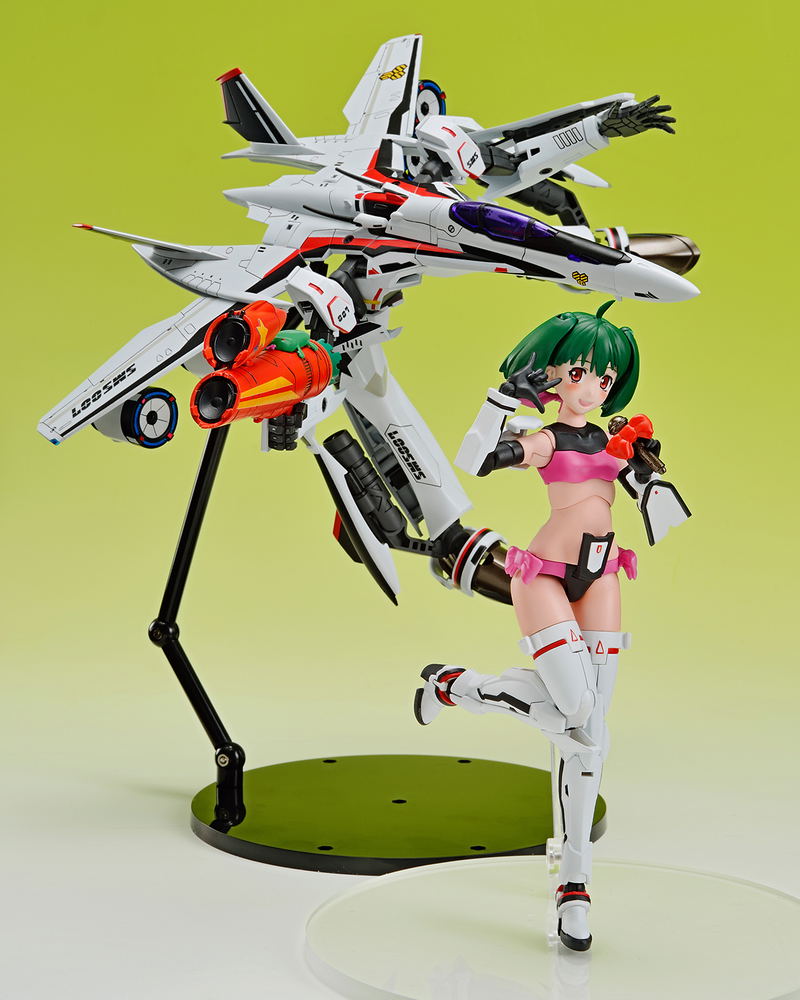 ACKS V.F.G. Macross Frontier Plastic Model Kit: VF-25F Messiah Ranka Lee image 24