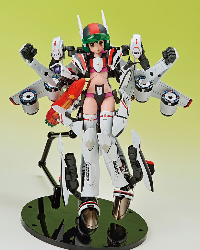 ACKS V.F.G. Macross Frontier Plastic Model Kit: VF-25F Messiah Ranka Lee image 5