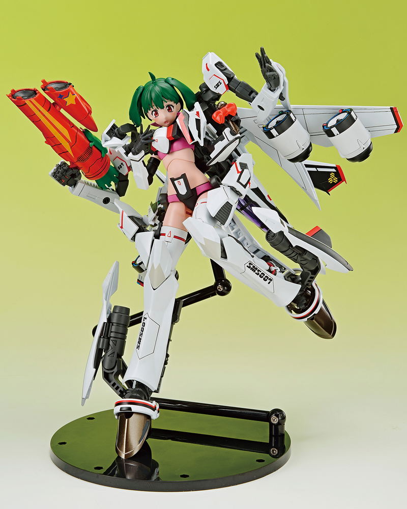 ACKS V.F.G. Macross Frontier Plastic Model Kit: VF-25F Messiah Ranka Lee image 6