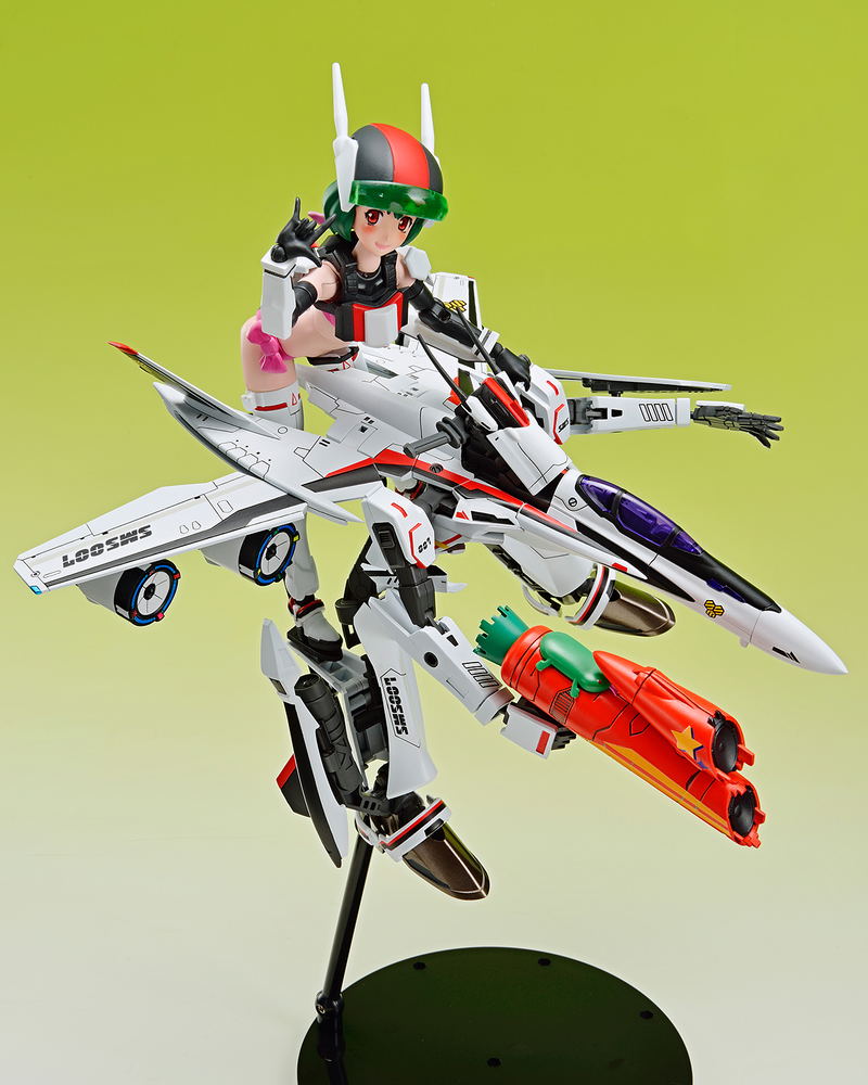 ACKS V.F.G. Macross Frontier Plastic Model Kit: VF-25F Messiah Ranka Lee image 8