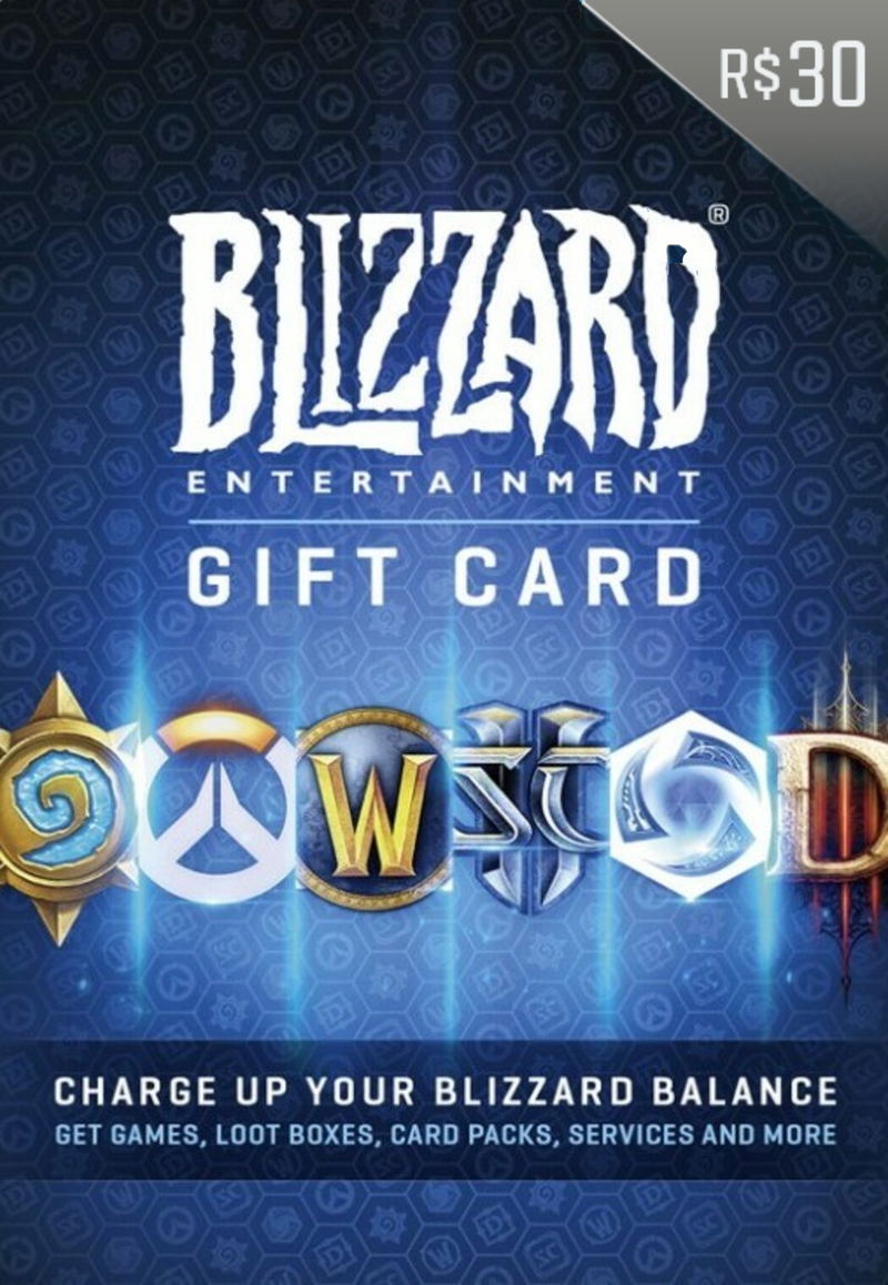 Comprar Cartão Blizzard Battle.Net R$ 50 Reais