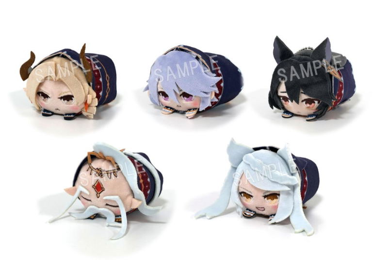 Granblue Fantasy Mochikororin Plush Mascot Vol. 5 (Set of 5 Pieces) image 1