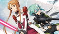 Sword Art Online Alicization Rubber Mat: Asuna & Sinon thumbnail 1