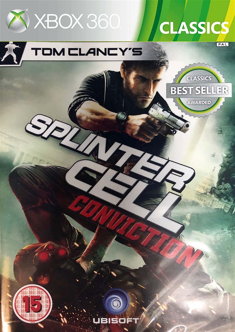 Tom Clancy’s Splinter Cell Conviction Xbox 360 Game Complete