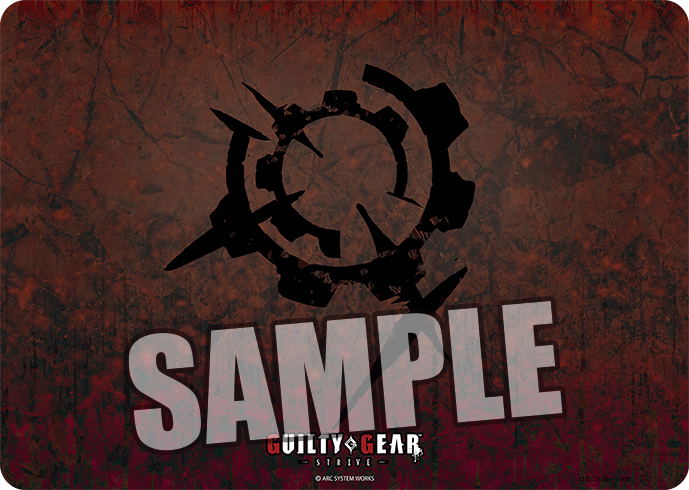 Character Rubber Mat Guilty Gear Strive Gear Pattern image 1