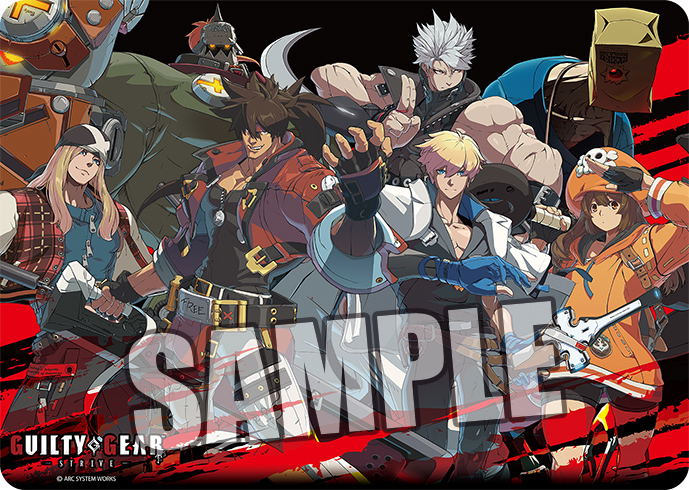 Character Rubber Mat Guilty Gear Strive Group image 1