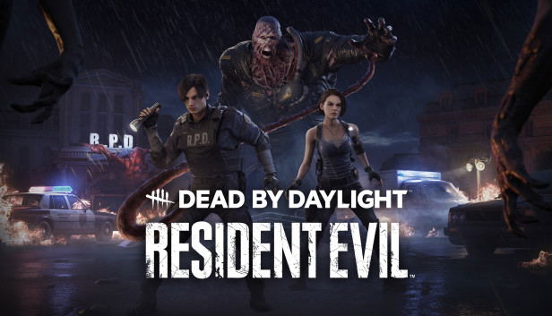 Dead by Daylight: Resident Evil Chapter (DLC) <span class="ext" style="background-color: #2a475e; color: #FFFFFF;">STEAM</span> <span class="ext" style="background-color: #B0000F; color: #FFFFFF;">DLC</span> <span class="ext ext_digital">digital</span> image 1