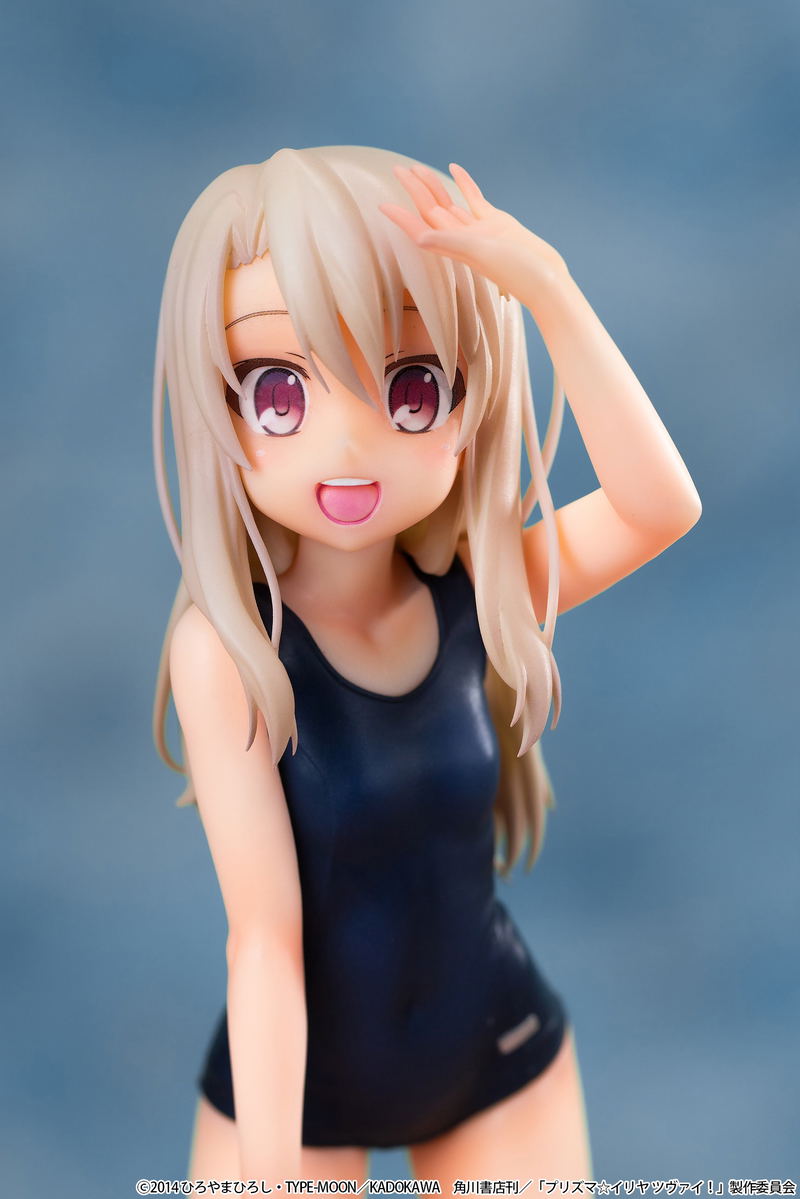 Fate/kaleid liner Prisma Illya 1/7 Scale Pre-Painted Figure: Illyasviel von Einzbern School Swimwear Ver. (Re-run) image 10
