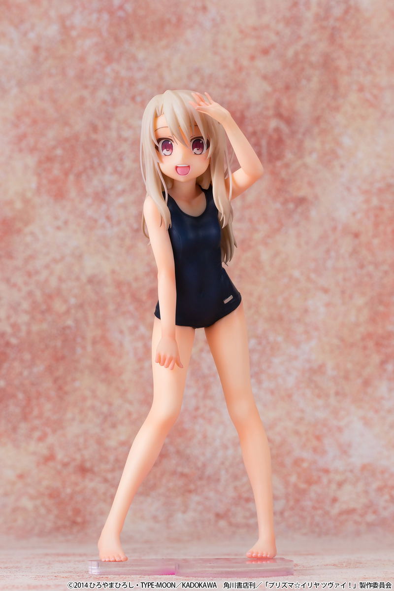Fate/kaleid liner Prisma Illya 1/7 Scale Pre-Painted Figure: Illyasviel von Einzbern School Swimwear Ver. (Re-run) image 2