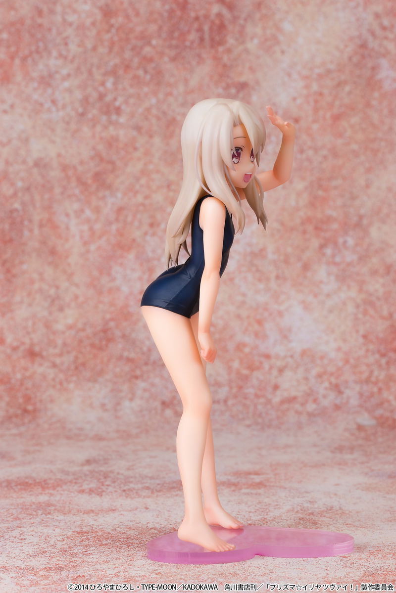 Fate/kaleid liner Prisma Illya 1/7 Scale Pre-Painted Figure: Illyasviel von Einzbern School Swimwear Ver. (Re-run) image 4