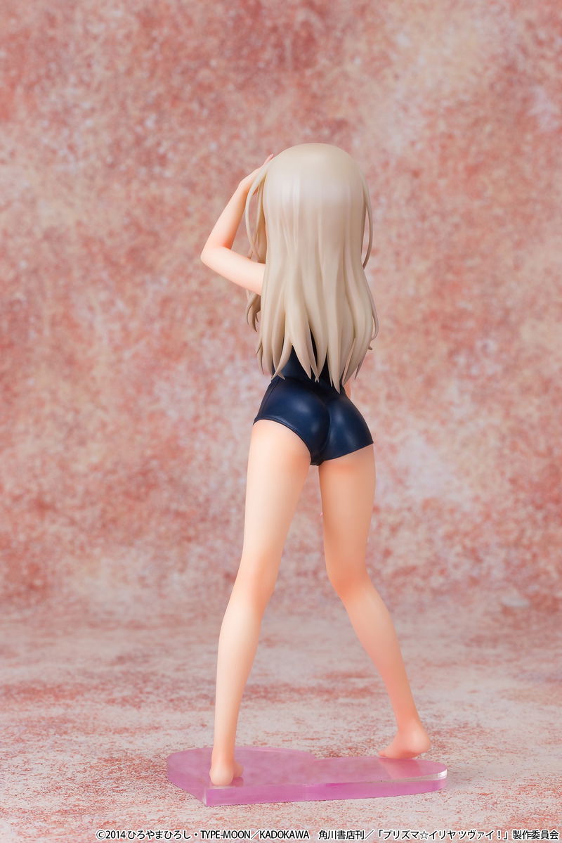 Fate/kaleid liner Prisma Illya 1/7 Scale Pre-Painted Figure: Illyasviel von Einzbern School Swimwear Ver. (Re-run) image 6