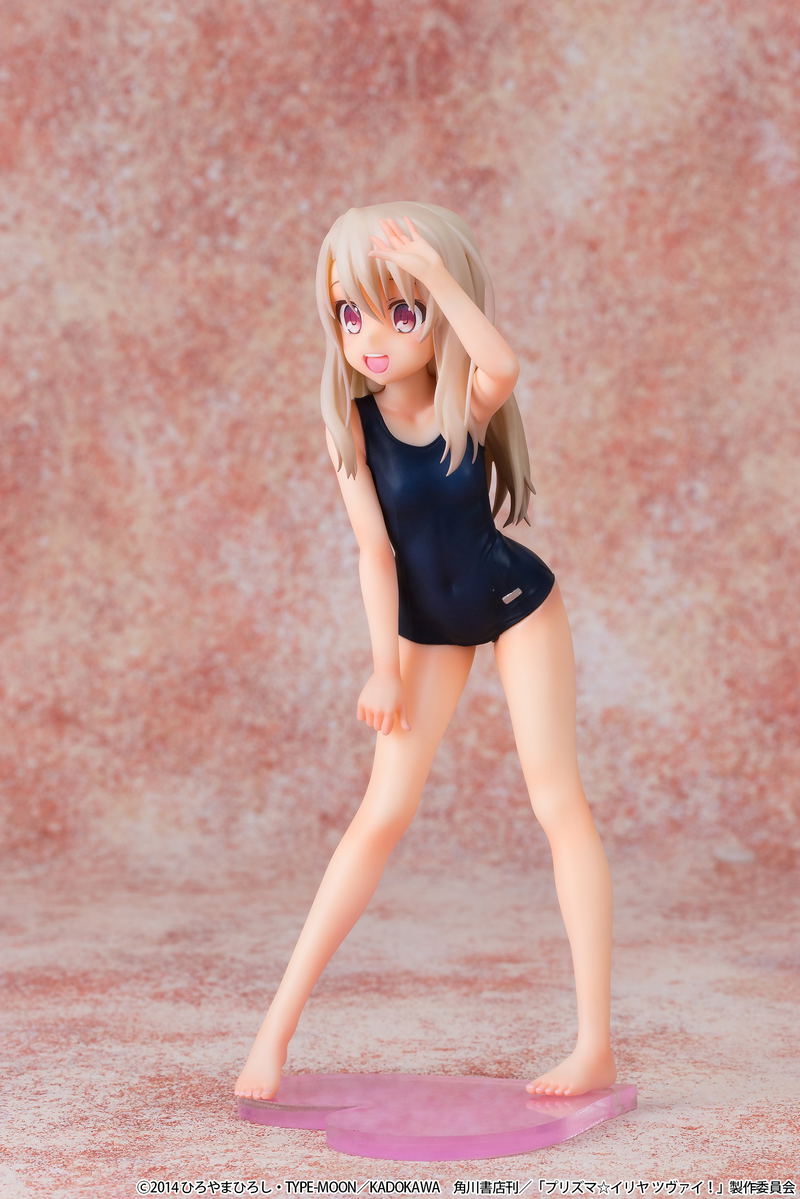 Fate/kaleid liner Prisma Illya 1/7 Scale Pre-Painted Figure: Illyasviel von Einzbern School Swimwear Ver. (Re-run) image 9