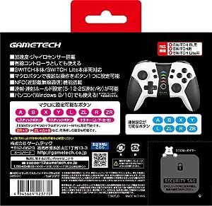 HG Wireless Battle Pad Turbo Pro SW for Nintendo Switch (White)