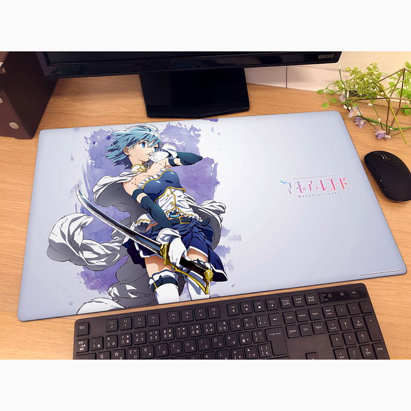 Magia Record Puella Magi Madoka Magica Side Story Rubber Mat: Miki Sayaka image 2