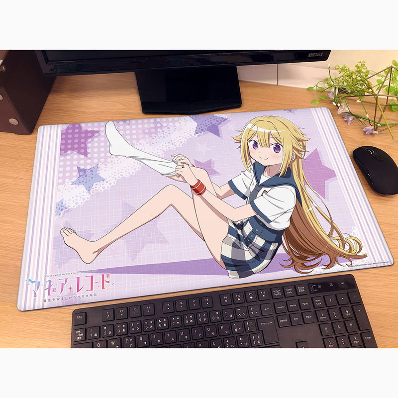 Magia Record Puella Magi Madoka Magica Side Story Rubber Mat: Mitsuki Felicia image 2