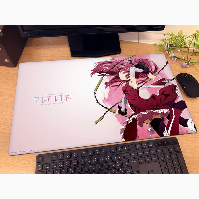 Magia Record Puella Magi Madoka Magica Side Story Rubber Mat: Sakura Kyoko image 2