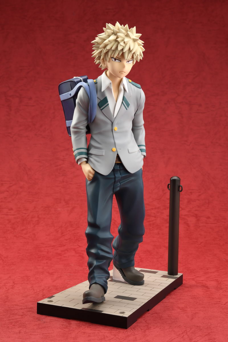 My Hero Academia ConneColle 1/8 Scale Pre-Painted Figure: Katsuki Bakugo Uniform Ver. image 2