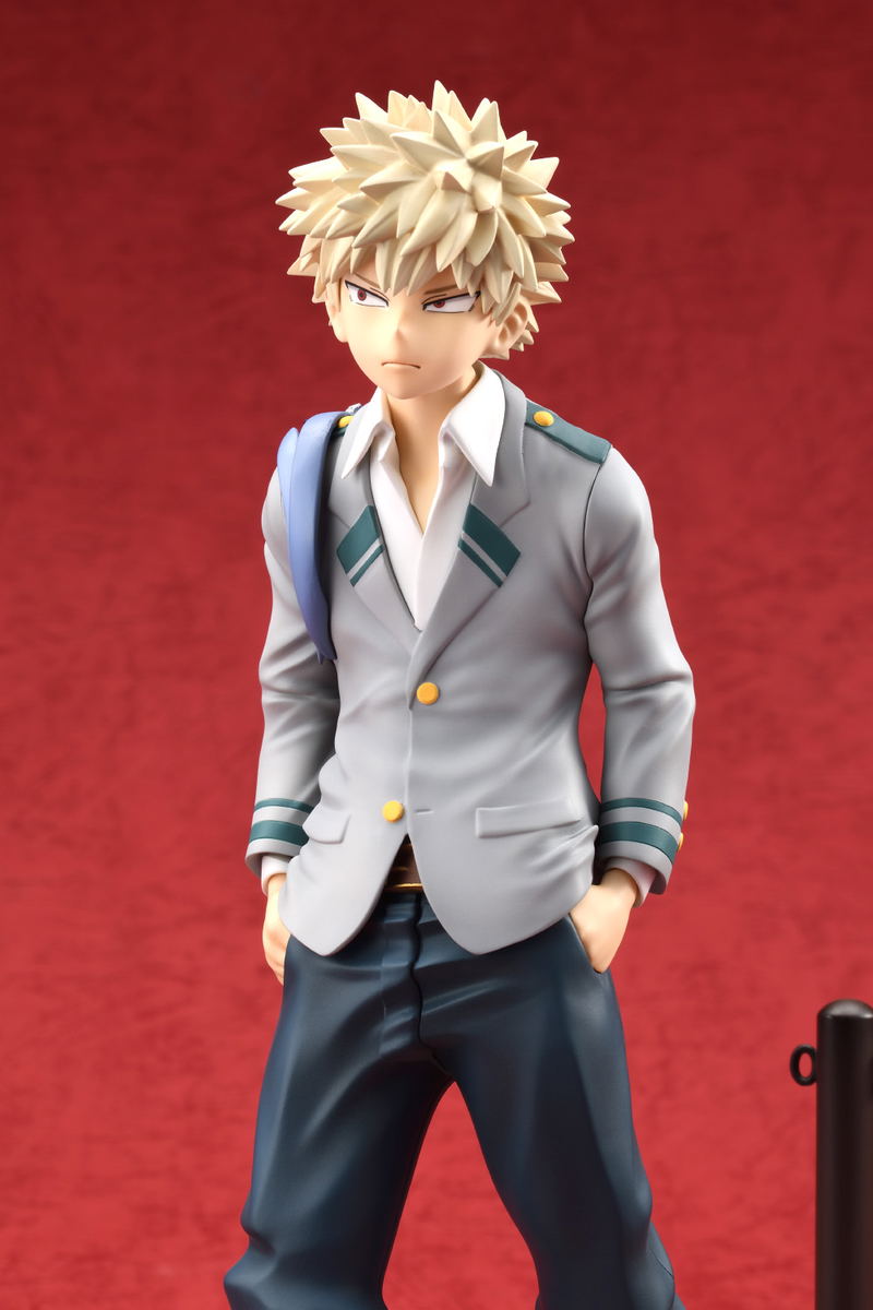 My Hero Academia ConneColle 1/8 Scale Pre-Painted Figure: Katsuki Bakugo Uniform Ver. image 6