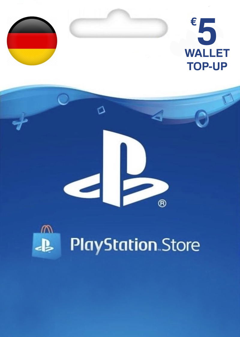 PSN Card 5 EUR | Playstation Network Germany <span class="ext ext_digital">digital</span> image 1
