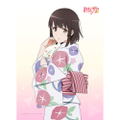 Saekano: How to Raise a Boring Girlfriend Original Illustration B2 Wall Scroll: Megumi Yukata thumbnail 1
