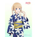 Saekano: How to Raise a Boring Girlfriend Original Illustration B2 Wall Scroll: Eriri Yukata thumbnail 1