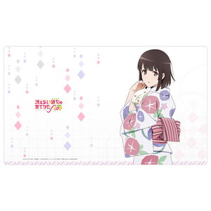 Saekano: How to Raise a Boring Girlfriend Original Illustration Rubber Mat: Megumi Yukata_