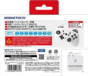 Wireless Battle Pad Turbo Pro for Nintendo Switch (White)