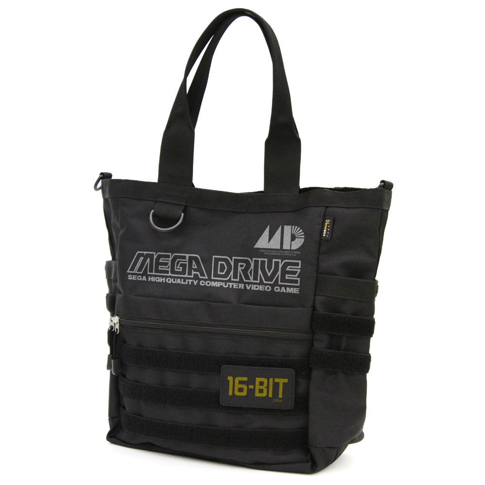 Mega Drive Functional Tote Bag Black