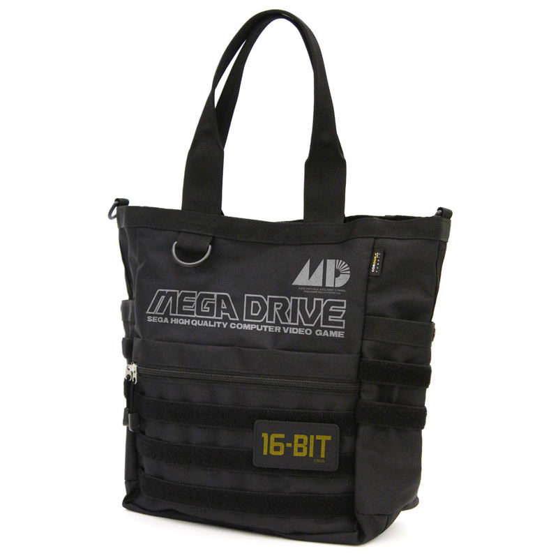 Mega Drive Functional Tote Bag Black image 1