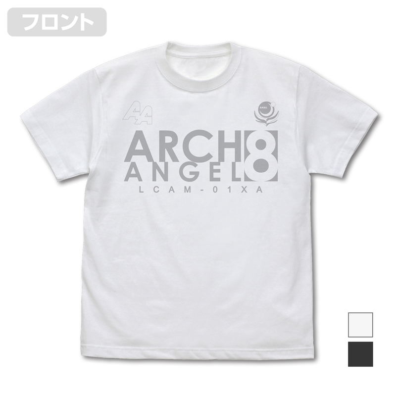 Mobile Suit Gundam Seed - United Earth Defense Force 8th Mobile Fleet Arch Angel T-shirt White (M Size) image 2