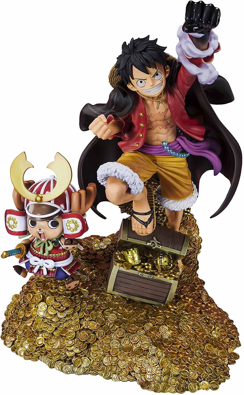 Figuarts Zero One Piece: Monkey D. Luffy WT100 Anniversary Eichiro Oda Original Illustration 100 Views of Pirates image 1