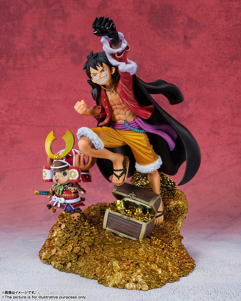 Figuarts Zero One Piece: Monkey D. Luffy WT100 Anniversary Eichiro Oda Original Illustration 100 Views of Pirates image 4