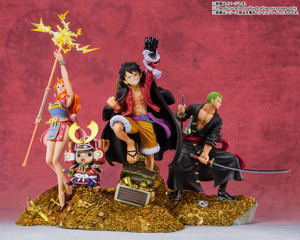 Figuarts Zero One Piece: Monkey D. Luffy WT100 Anniversary Eichiro Oda Original Illustration 100 Views of Pirates