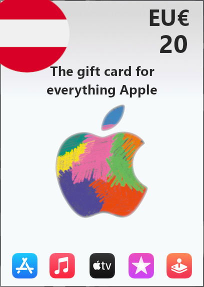 Apple Gift Card 20 EUR | Austria Account <span class="ext ext_digital">digital</span> image 1