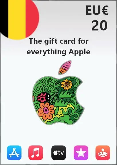Apple Gift Card 20 EUR | Belgium Account <span class="ext ext_digital">digital</span> image 1