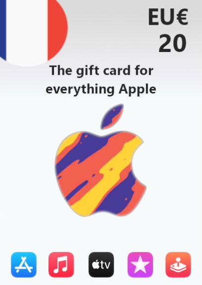 Apple Gift Card 20 EUR | France Account <span class="ext ext_digital">digital</span> image 1