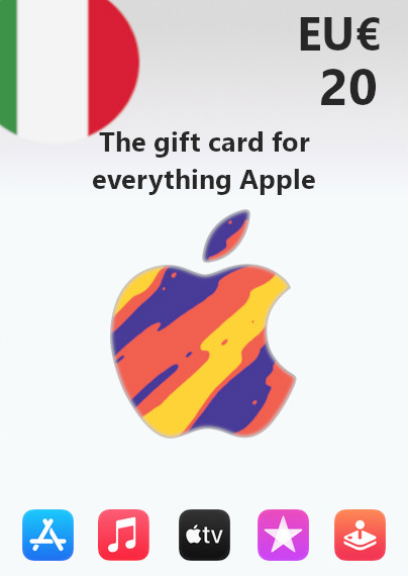 Apple Gift Card 20 EUR | Italy Account digital