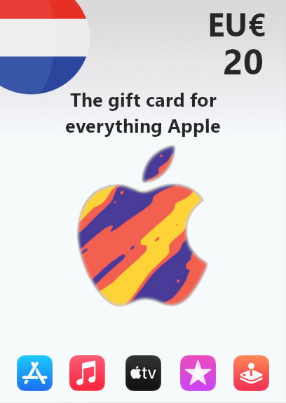 Apple Gift Card 20 EUR | Netherlands Account <span class="ext ext_digital">digital</span> image 1