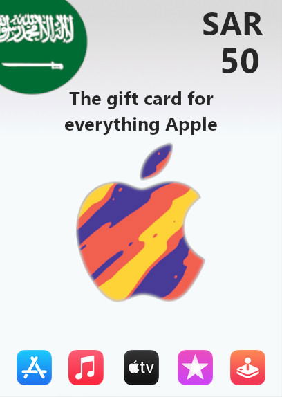 Apple Gift Card 50 SAR | Saudi Arabia Account digital