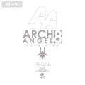 Mobile Suit Gundam Seed - United Earth Defense Force 8th Mobile Fleet Arch Angel T-shirt White (S Size) thumbnail 4