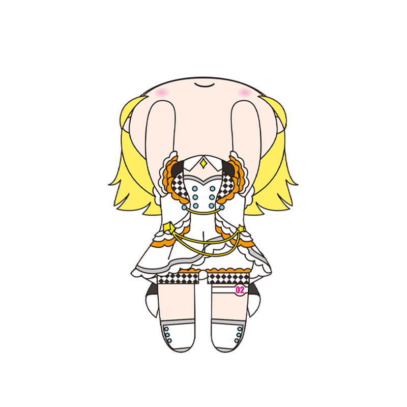 Project Sekai Colorful Stage! feat. Hatsune Miku Nesoberi Plush: Kagamine Rin in Stage Sekai (S) image 2