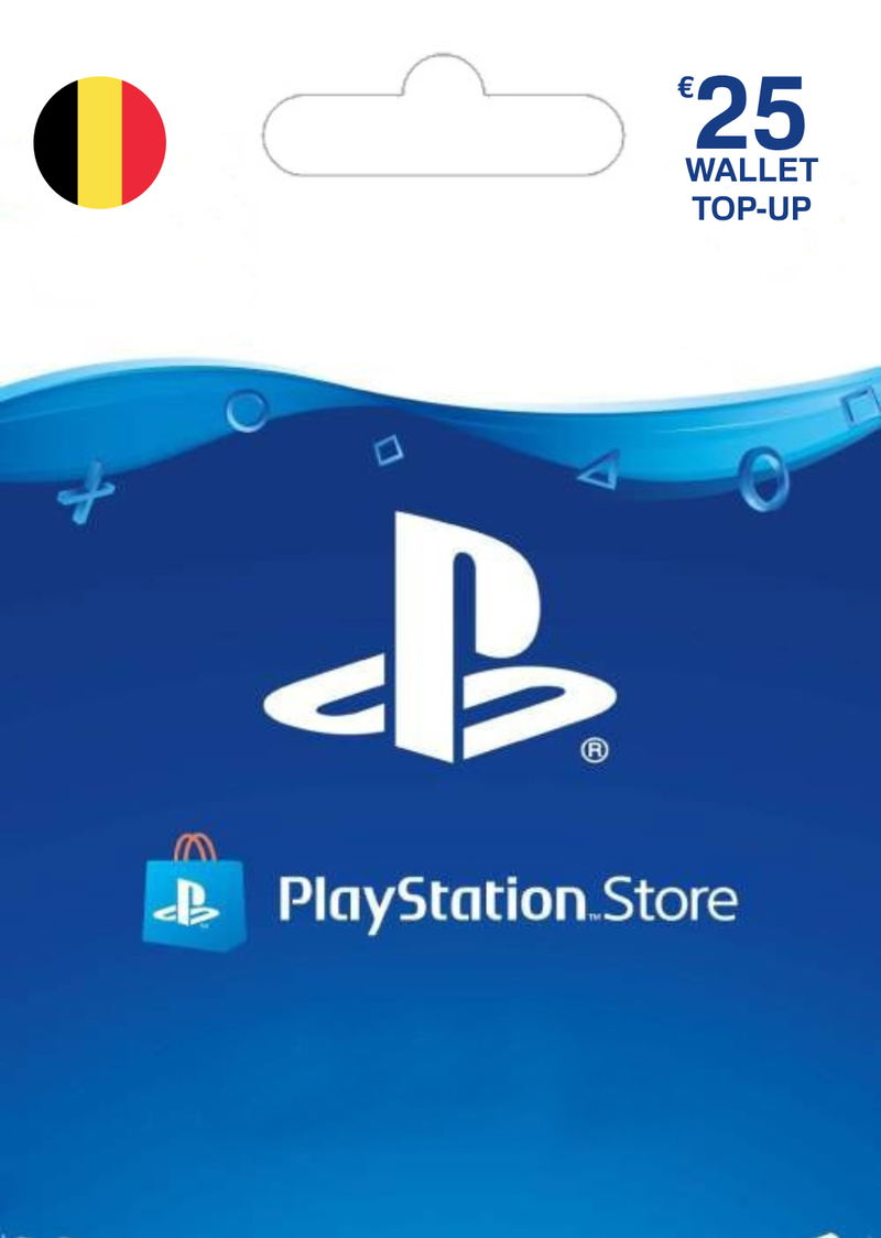 PSN Card 25 EUR | Playstation Network Belgium <span class="ext ext_digital">digital</span> image 1